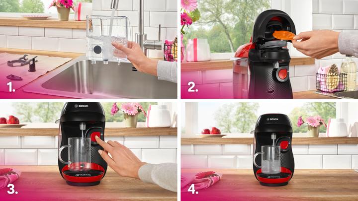 Produktbild Bosch Hausgeräte Kapselmaschine, TASSIMO HAPPY friendly, TAS103E (Tassimo)