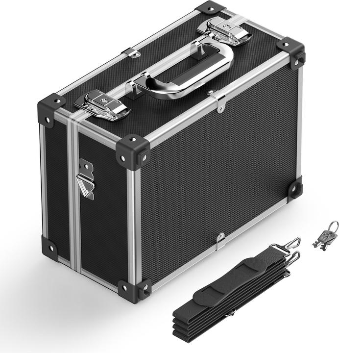 Wiltec Alu Universalkoffer 32x23x16cm Werkzeugkoffer Werkzeugkiste Transportbox