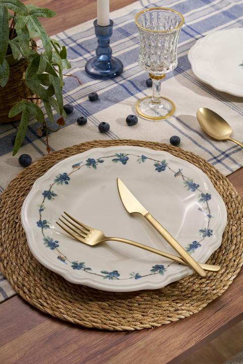 Actual product image Hermia Blueberry Dinner Set 24 Pieces (24 pcs.)