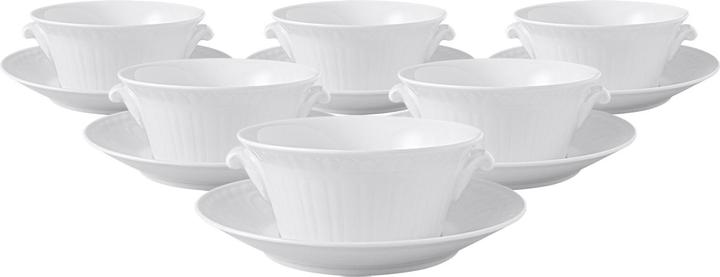 Produktbild Villeroy & Boch Cellini Suppentassen mit Untertassen (400 ml, 12 x)