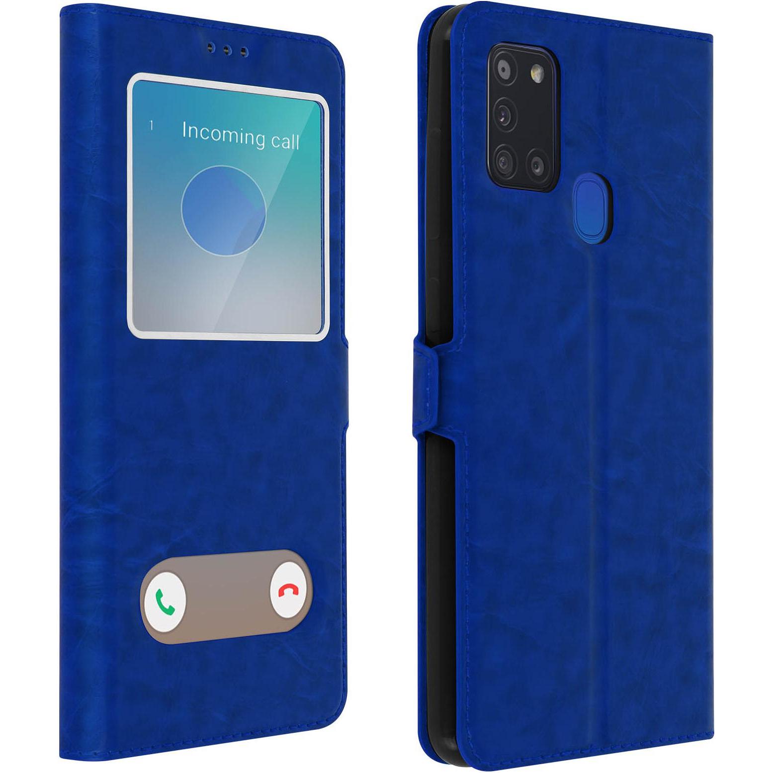 Avizar Towind Series (Samsung Galaxy A21s), Smartphone Hülle, Blau