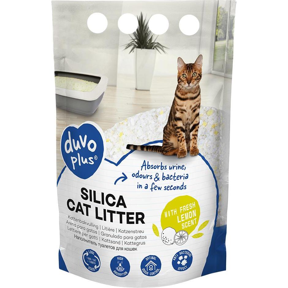 Litière pour chat fleurs Duvoplus Premium Silica