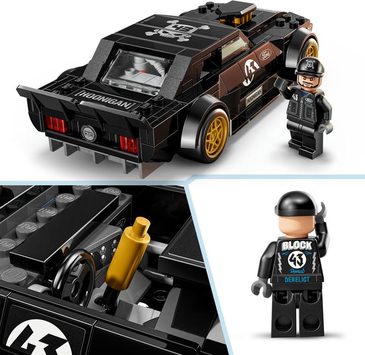 Produktbild LEGO Ken Blocks 1965 Ford Mustang Hoonicorn V1 (77262, LEGO Speed Champions)