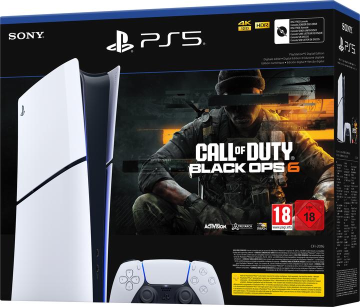 Actual product image Sony PS5 Console Digital & Call of Duty (EU)