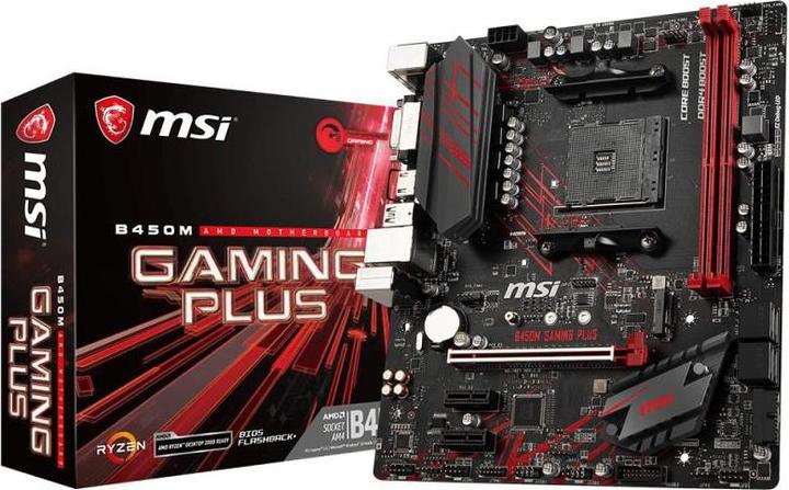 Image du produit MSI Carte mère B450M GAMING PLUS