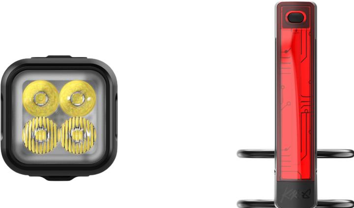 Productafbeelding knog. Blinder 700 + Plus Rear Twinpack, black (700 Lumen/20 Lumen) (700 lm)