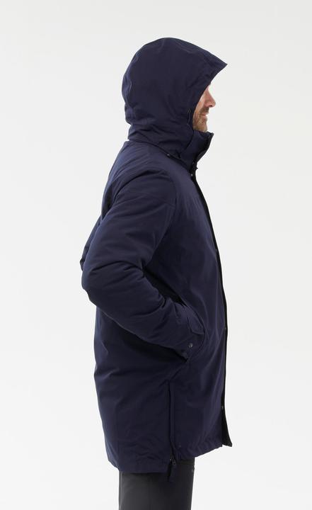 Produktbild Quechua Parka Winterjacke Herren warm bis -10 °C wasserdicht Winterwandern - SH500 blau (3XL)