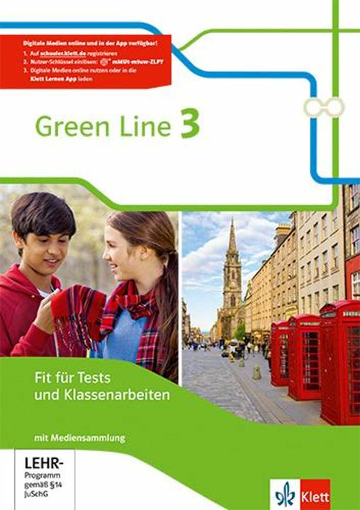 Immagine prodotto Green Line 3. Fit für Tests und Klassenarbeiten mit Lösungsheft und CD-ROM (Inglese, Tedesco, 2016)
