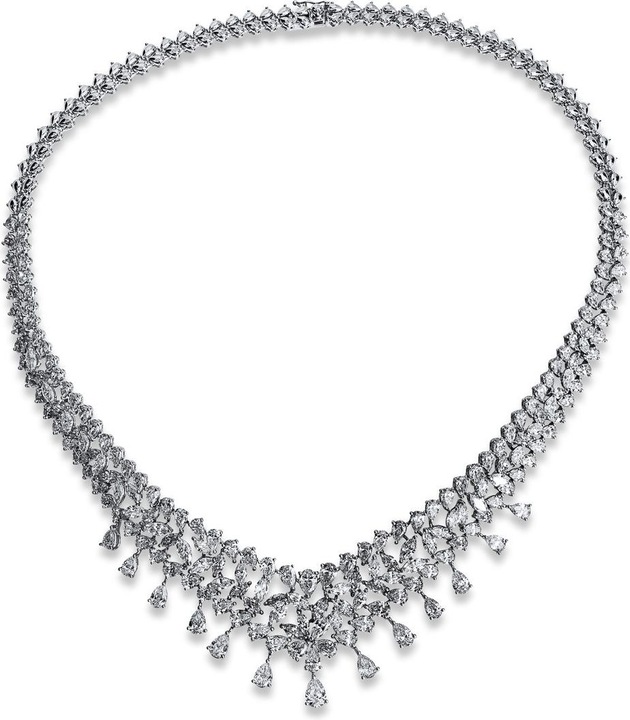 Goldberg Diamant Collana 18 (Oro bianco, 42 cm)