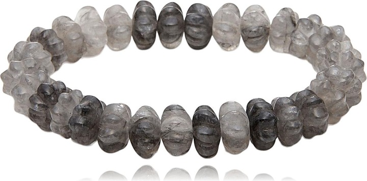 Produktbild Leyda Grauquarz Armband (Farbstein)