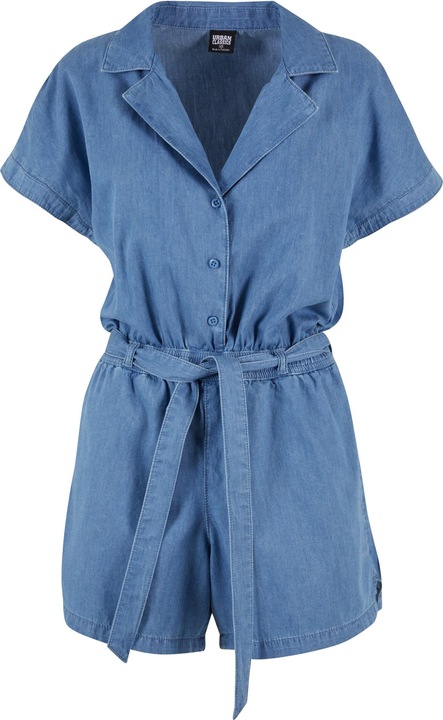 Urban Classics Ladies Light Denim Resort Jumpsuit - 137887