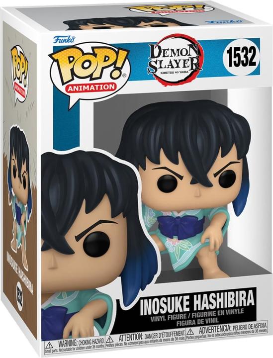 Produktbild Funko Demon Slayer: Kimetsu no Yaiba POP! Animation Figur Inosuke(Kimono) 9 cm