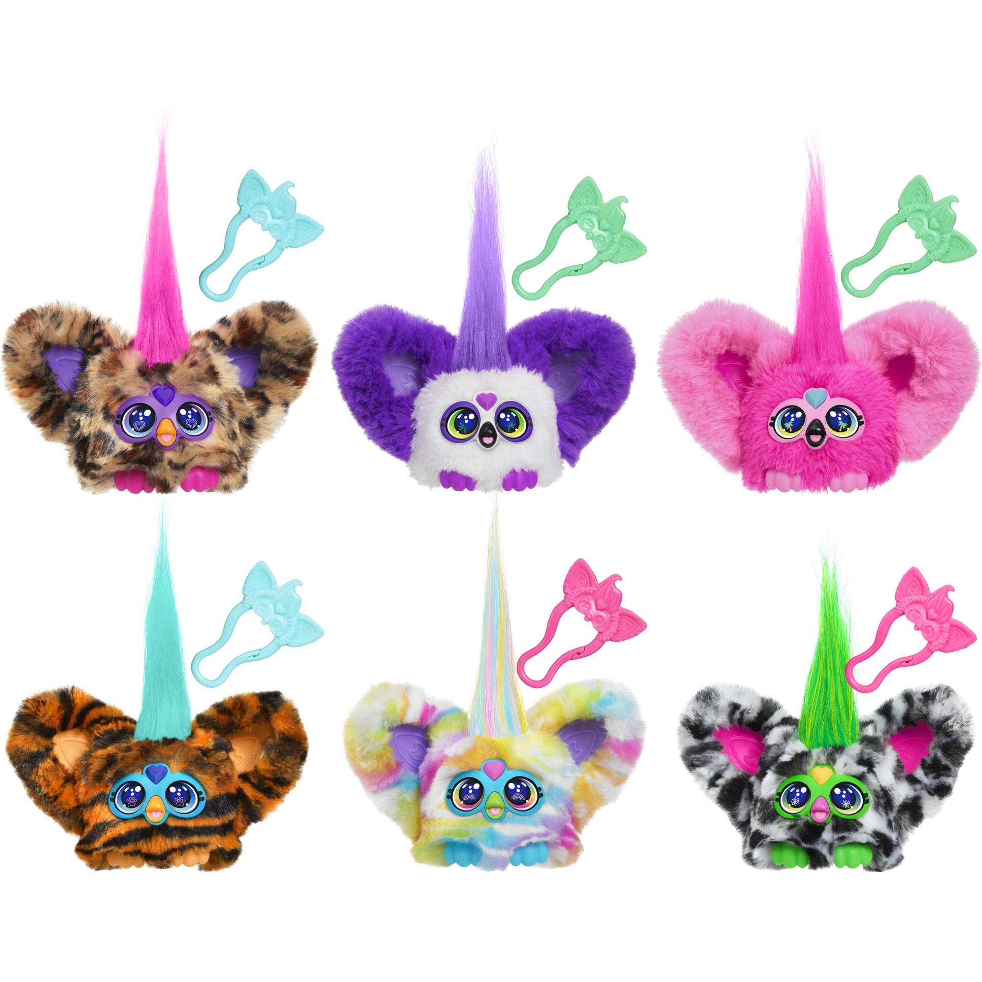 Hasbro, Unisex, Portachiavi, Furblets – Modell zufällig ausgewählt, Multicolore