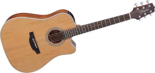 Actual product image Takamine Acoustic Guitar, G Series, GD20CE NS, Dreadnought/C (Western guitar, Cedar wood, Mahogany, Ovangkol)