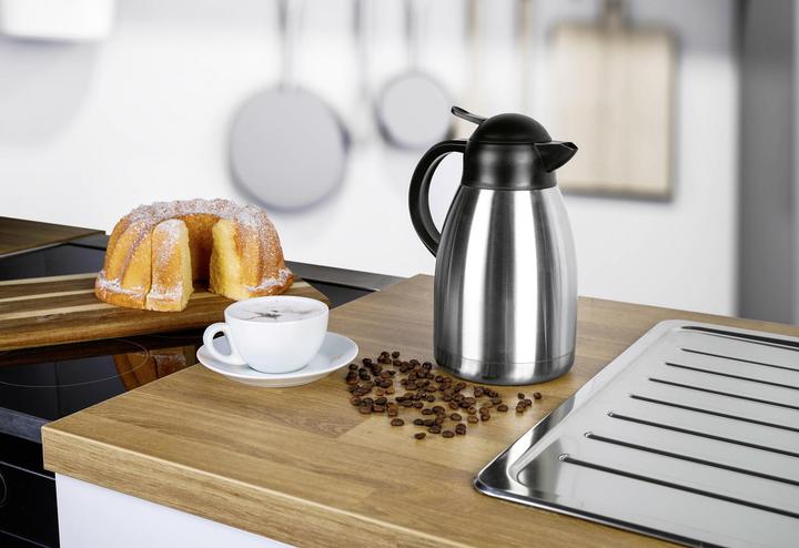 Actual product image Axentia Vacuum jug in silver Double-walled stainless steel warming jug (1.50 l)