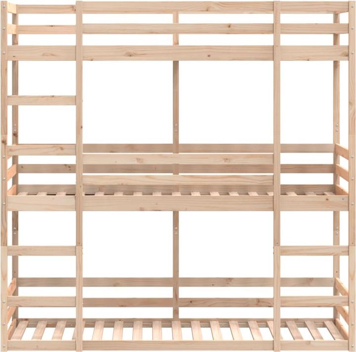 Immagine prodotto vidaXL Letto a castello triplo (90 x 190 cm)