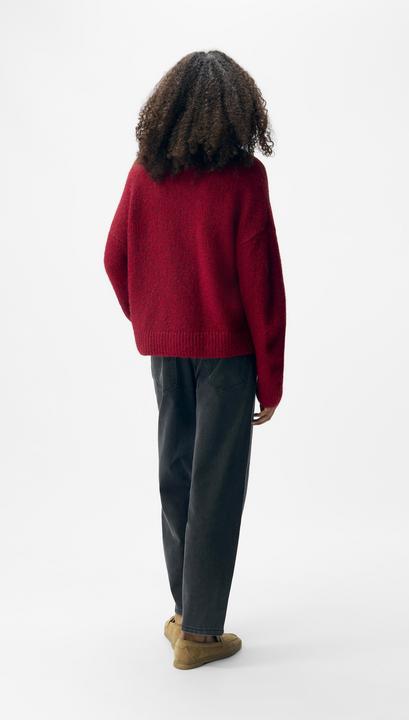 Produktbild Object Geripptes Strickpullover (M)