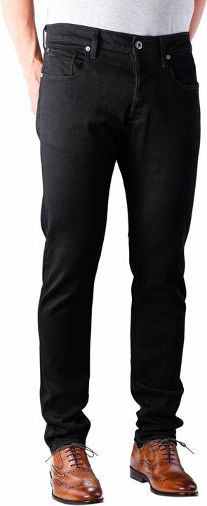 Actual product image G-Star Slim Jeans Nero Black Stretch Denim antic charcoal (W33/L30)