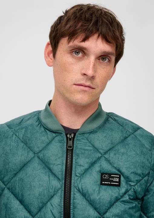 Actual product image S.Oliver Outdoor-Jacke Steppjacke mit Allover-Print (L)