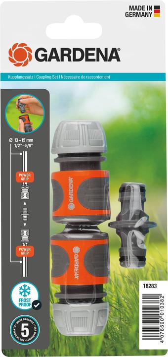 Actual product image Gardena Clutch set (Hose connector, Component adaptor, 13 mm)