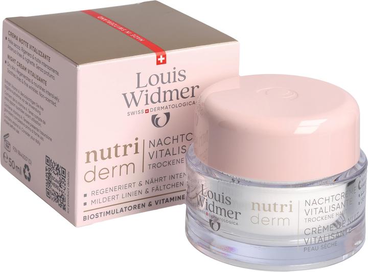 Image du produit Widmer Louis Nutriderm Nachtcreme Vitalisante ohne Parfum 50 ml (50 ml, Crème de nuit)