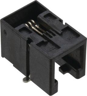Produktbild Molex Modularbuchse gewinkelt SMT4/4-polig