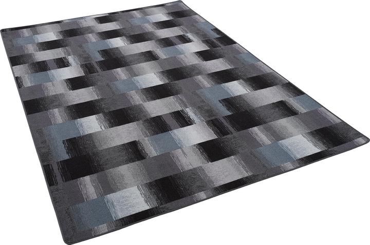 Produktbild Snapstyle Designer Velour Teppich Mystic Karo (80 x 240 cm)