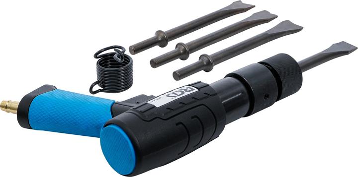 Actual product image BGS Pneumatic chisel hammer set | with quick-release chuck | 10 mm (Air blast)