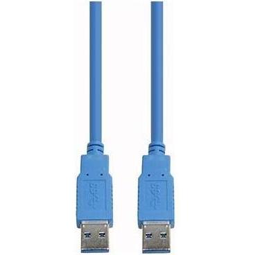 Thumbnail - E+P Anschlusskabel 2,5m CC 303/2 blau USB-Buskabel Typ AA USB 3.0 (2.50 m, USB 3.0), USB Kabel