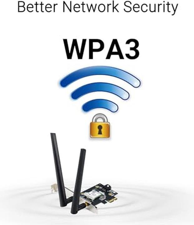 Actual product image ASUS PCE-BE6500 (PCI Express Mini Card, PCIe)