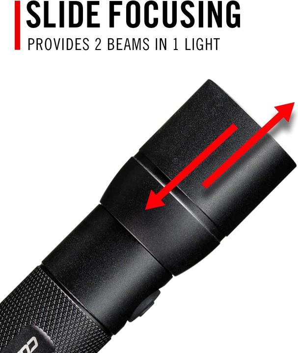 Produktbild Coast HX5R wiederaufladbare Taschenlampe 620 Lumen (10.20 cm, 400 lm)