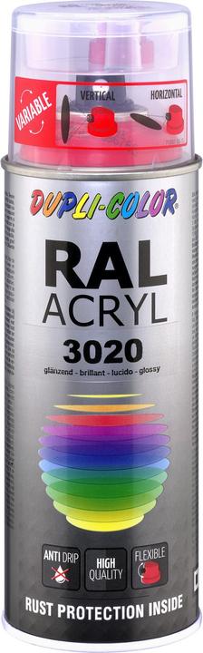 Dupli-Color Glossy acrylic paint RAL 3020 traffic red (Traffic red, 0.40 l)