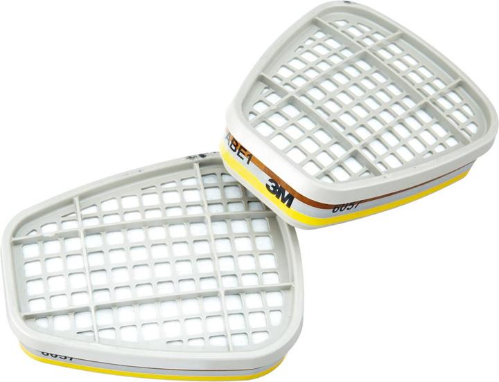 Actual product image 3M ABE1 6057 respirator combination filter (Replacement respirator filter)