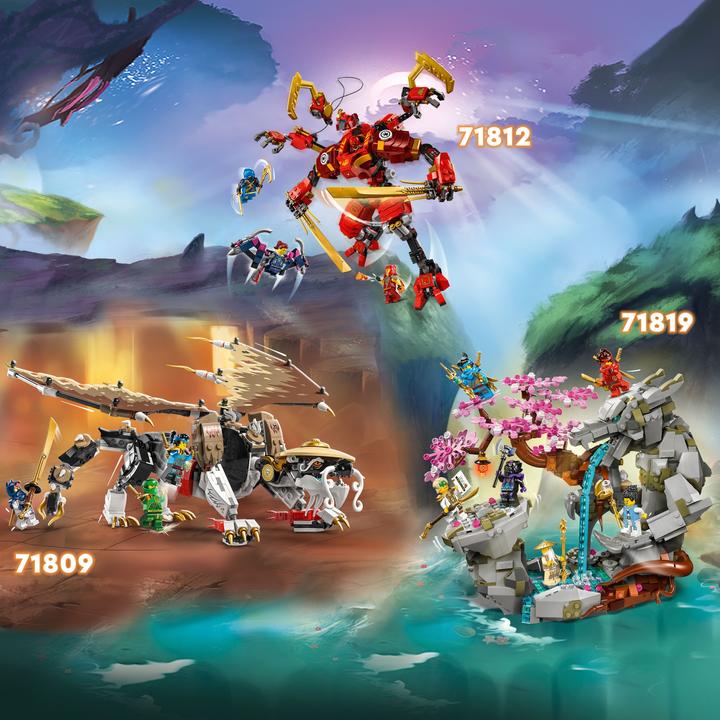 Produktbild LEGO Wolfsmasken-Dojo (71813, LEGO Ninjago)