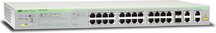 Produktbild Allied Telesis L2 WS FE 24 POE+ W/ 4 COMBOGE (28 Ports)