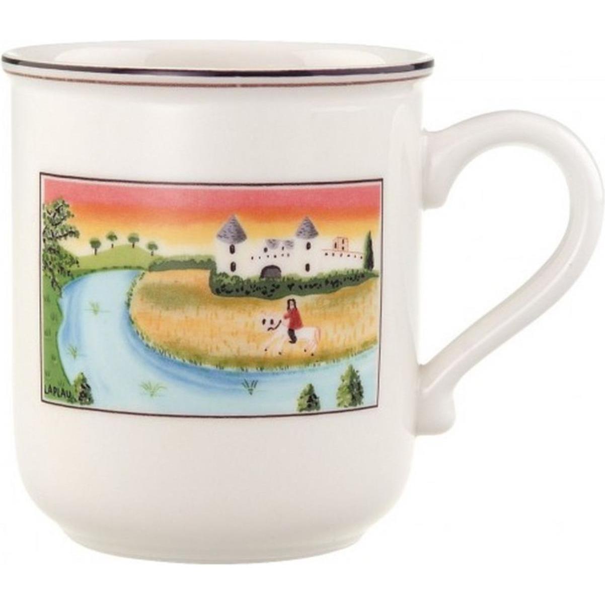 Villeroy & Boch, Tasse, Design Naif Kaffeebecher Schloss (300 ml, 1 x)