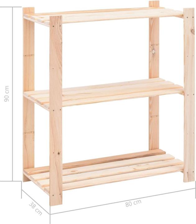 Produktbild vidaXL Lagerregal