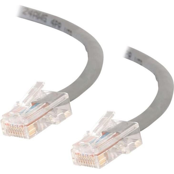C2G Kabel / 15 m Assem Grey CAT5E PVC UTP C (UTP, CAT5e, 15 m), Netzwerkkabel