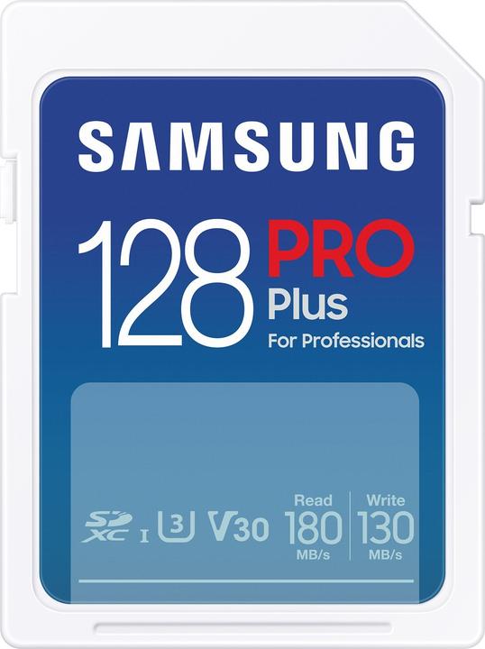 Actual product image Samsung MB-SD128S (128 GB, SDXC, U3, UHS-I)