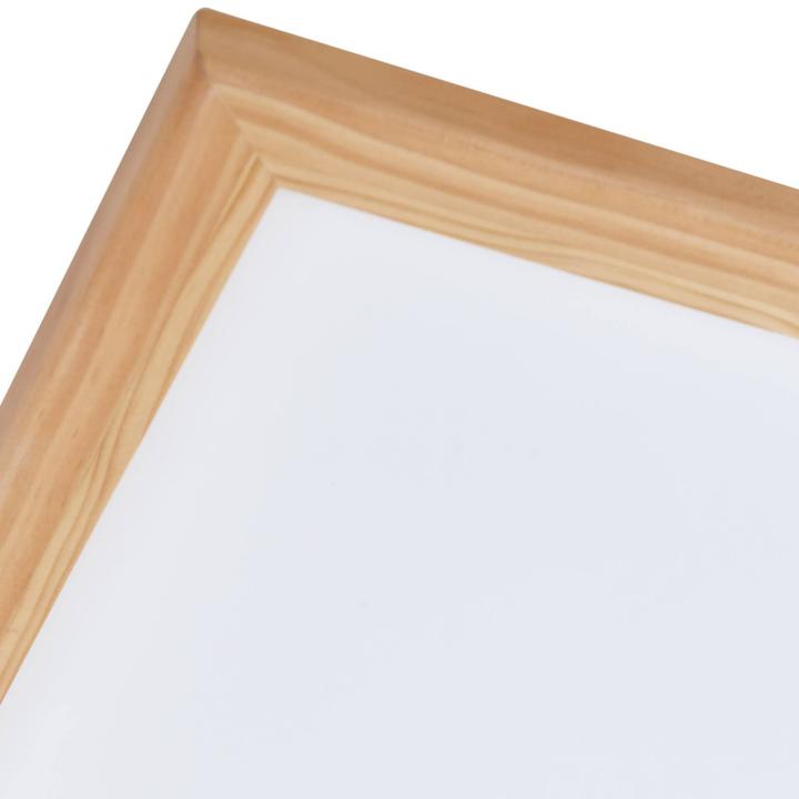 Actual product image Lucande Joren LED ceiling light angular wood 42 cm (1540 lm)