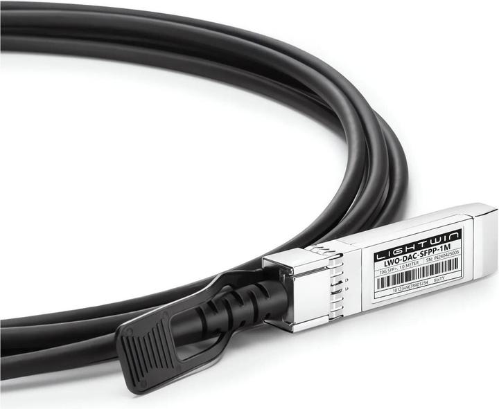 Produktbild Lightwin Optics Direct Attach Kabel Passiv 10GBit SFP+/SFP+ 1 m (1 m)