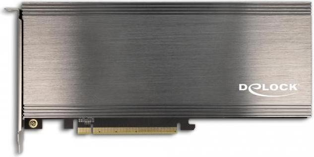 Immagine prodotto Delock Scheda PCI Express 4.0 x16 a 4 x NVMe M.2 Key M interni con dissipatore di calore e ventola