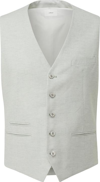 Actual product image S.Oliver Indoor-Weste s.O PURE: Anzugweste aus Leinenmix (50)