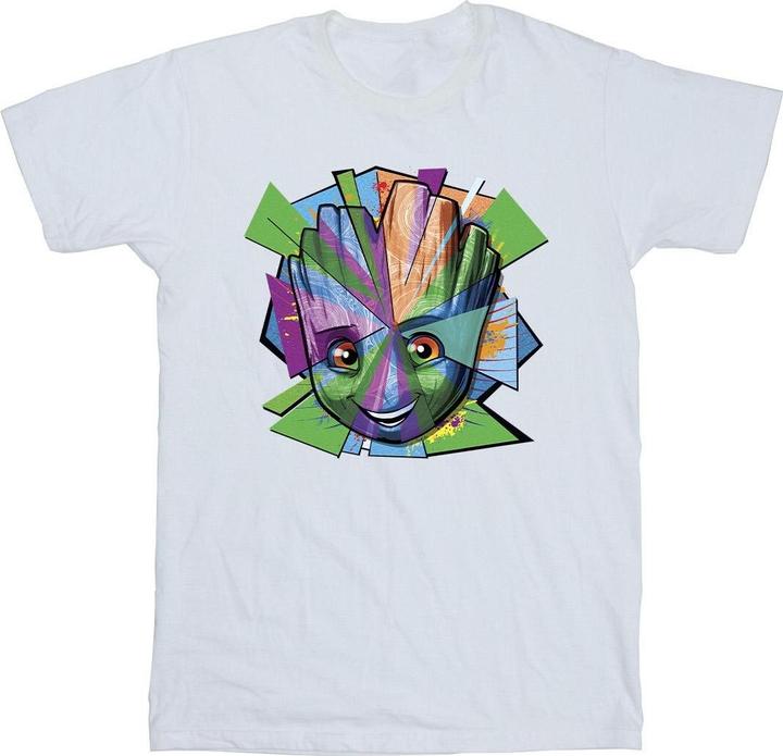 Actual product image Mens Guardians Of The Galaxy Groot Shattered T-Shirt (L)