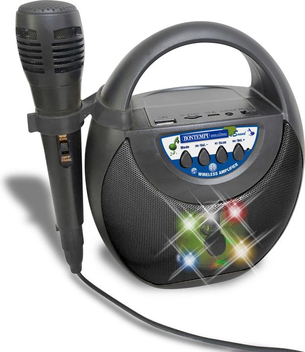 Immagine prodotto Bontempi Amplificatore senza fili con microfono (Multilingue)