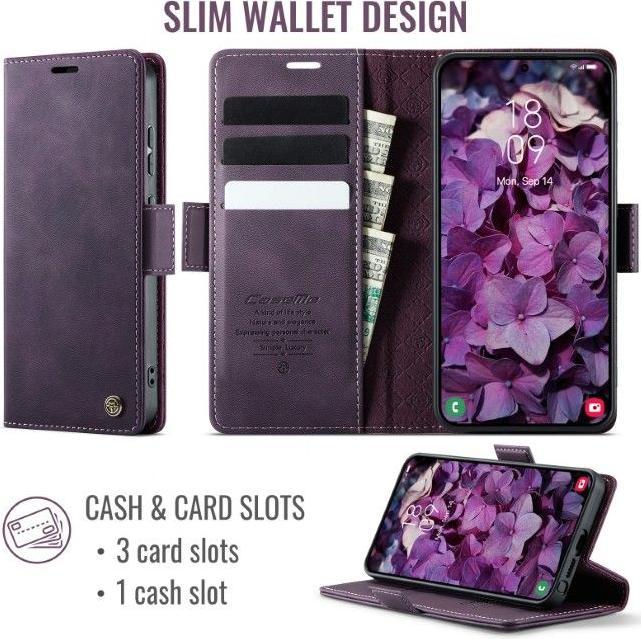 Actual product image Caseme Secure Series Bookcover Hülle (Samsung Galaxy S26 Ultra)