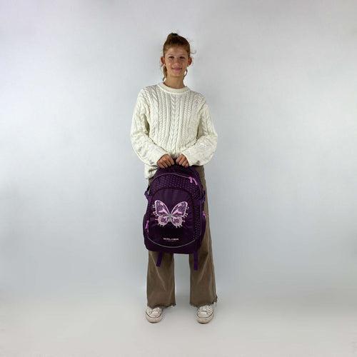 Produktbild Walker Schulrucksack Purple Butterfly (30 l)