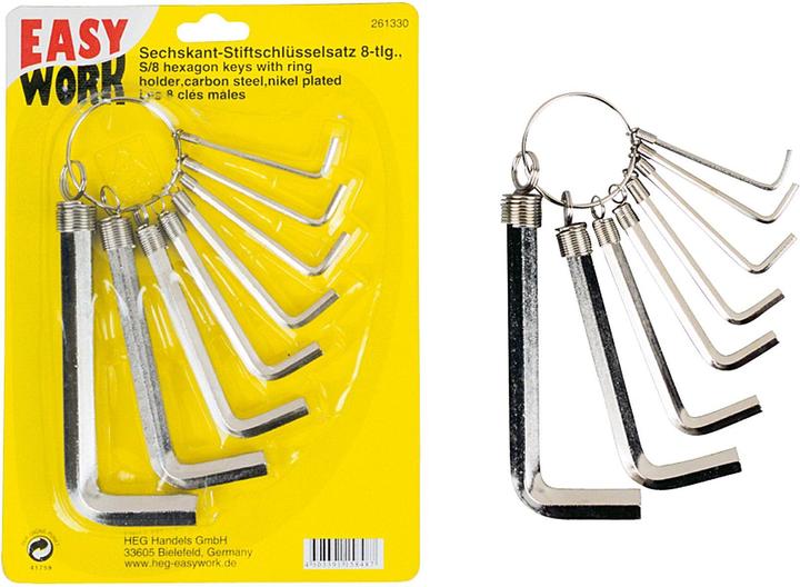 Produktbild Easy Work Seckskant-Stiftschlüsselsatz