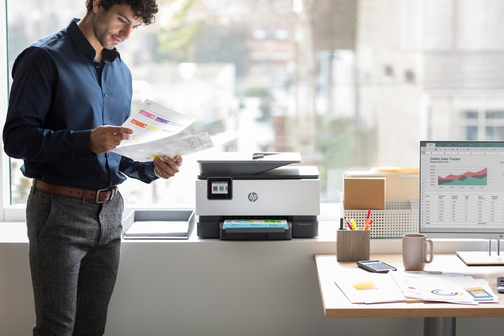Actual product image HP OfficeJet Pro 9019e All-in-One (Ink, Colour)