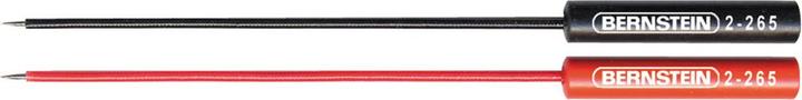 Bernstein Strumenti 2-265-VE Sonda di prova Presa 4 mm CAT I Rosso, Nero 2 pz. (Puntale)